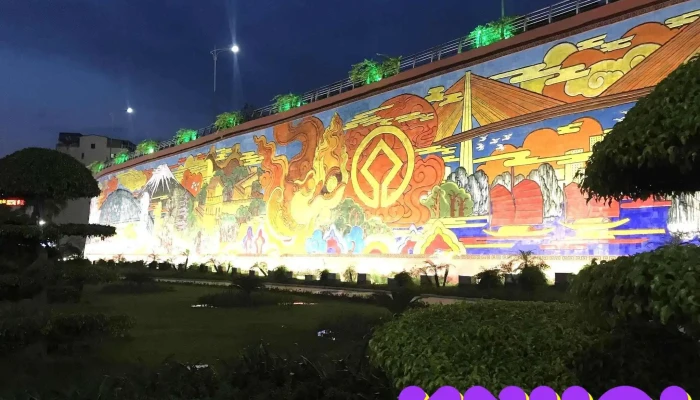 Viet Nam Heritage and World Natural Heritage ceramic mural - Quảng Ninh