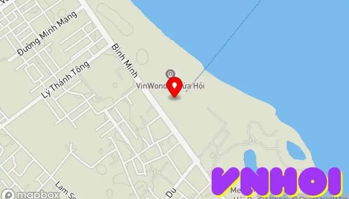 bản đồ của VinWonders Cửa Hội Công viên giải trí trong Nghệ An