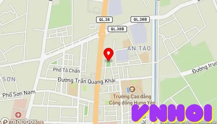 bản đồ của Vườn hoa Vườn trong Hưng Yên