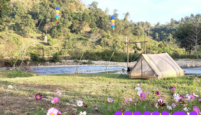 Vuon Hoa La Ngau   Nature Lodge Cam Trai - Bình Thuận