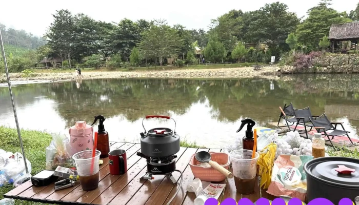 Vuon Hoa La Ngau   Nature Lodge Ho - Bình Thuận