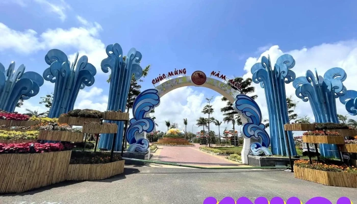 Vườn hoa Công viên Thanh Niên - Đl Hùng Vương
