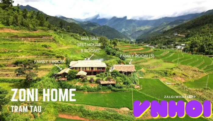 Zoni Tram Tau Homestay Adventures Ngoai That - Yên Bái