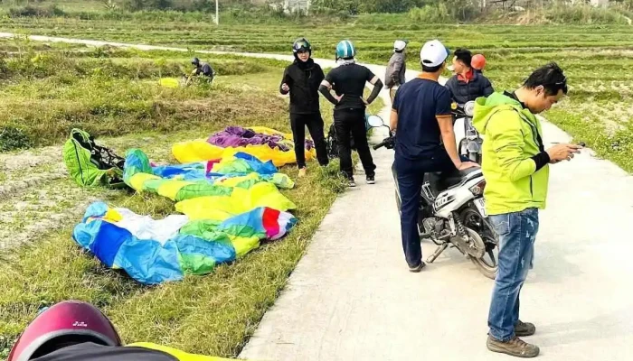 Điểm Bay Dù Lượn Tam Đảo - Tt