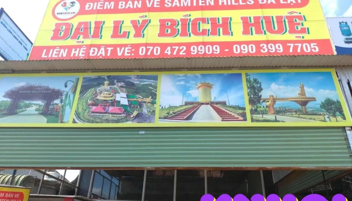 Đại lý Bích Huệ - Điểm bán vé Samten Hills - Hiệp Thanh