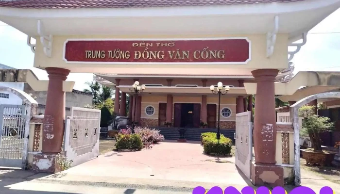 Đền thờ Trung tướng Đồng Văn Cống - Bến Tre