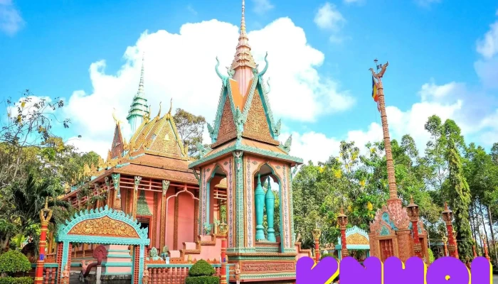 វត្តពោធិព្រិក្ស ថ្កូវ- Chùa Trà Cú - Hl36